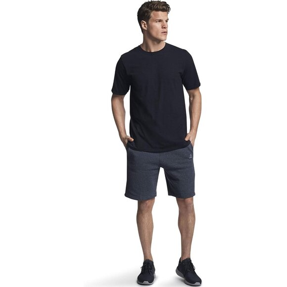 Russell Athletic Men's Black Imported Pull On Dri-power Short Sleeve Tees - Picture 2 of 5